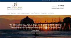 Desktop Screenshot of jameshendries.com